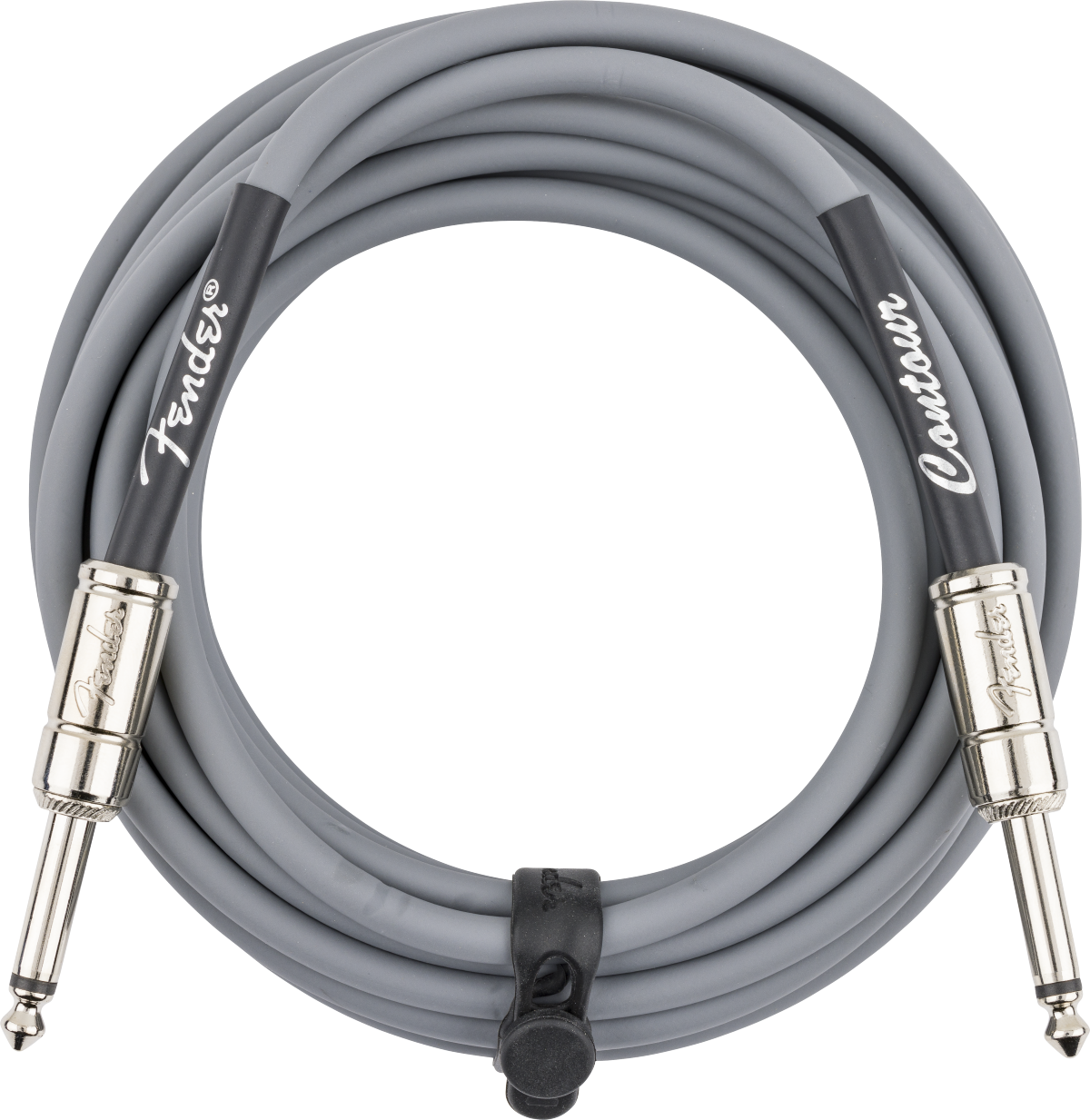 Fender Contour Series Instrument Cable, 18.6ft Inca Silver - Fair Deal Music