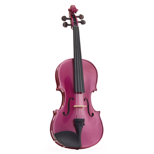 Harlequin by Stentor 4/4 Violin in Metallic Pink with Case & Bow - Fair Deal Music