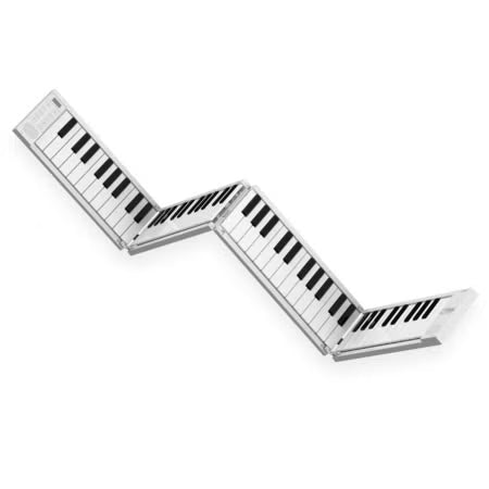 Carry On Piano 88-Key Foldable Piano, White - Fair Deal Music