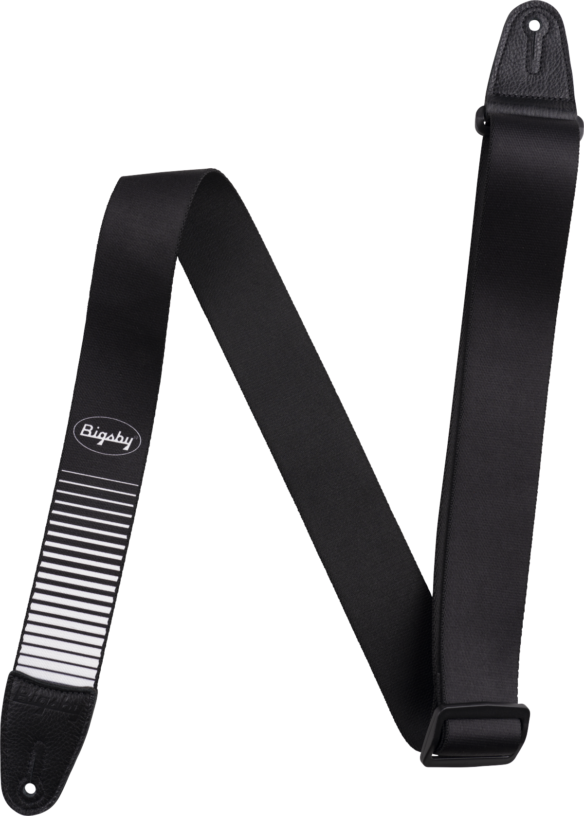 Bigsby Crosswalk Strap, Black - Fair Deal Music