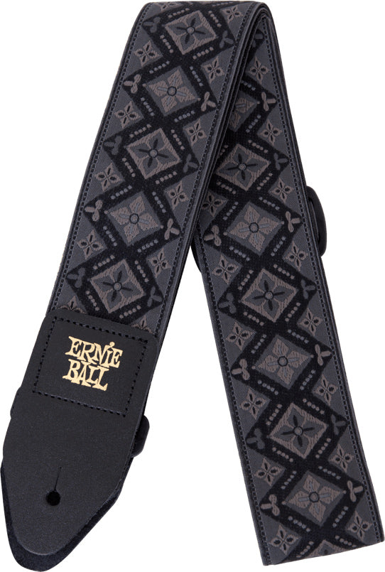 Ernie Ball Classic Jacquard Strap Regal Black - Fair Deal Music