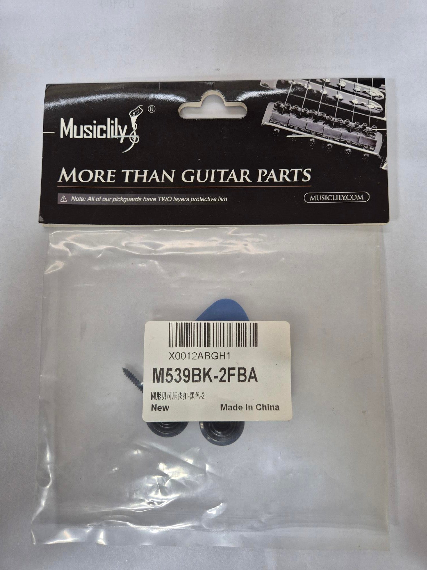 Musiclily Bass String Tree String Retainer Rondelle, Black - Fair Deal Music