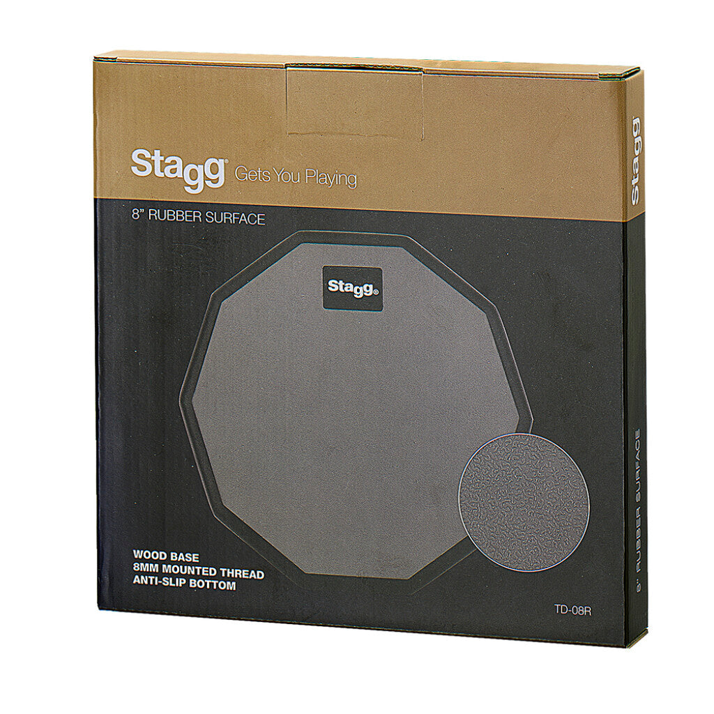 Stagg TD-08R 8" desktop practice pad - Fair Deal Music