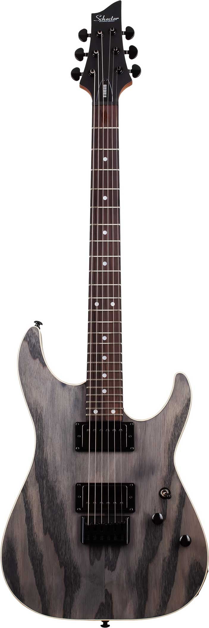 Schecter C-1 Standard Electric Guitar in Charcoal Satin, Ex Display - Fair Deal Music