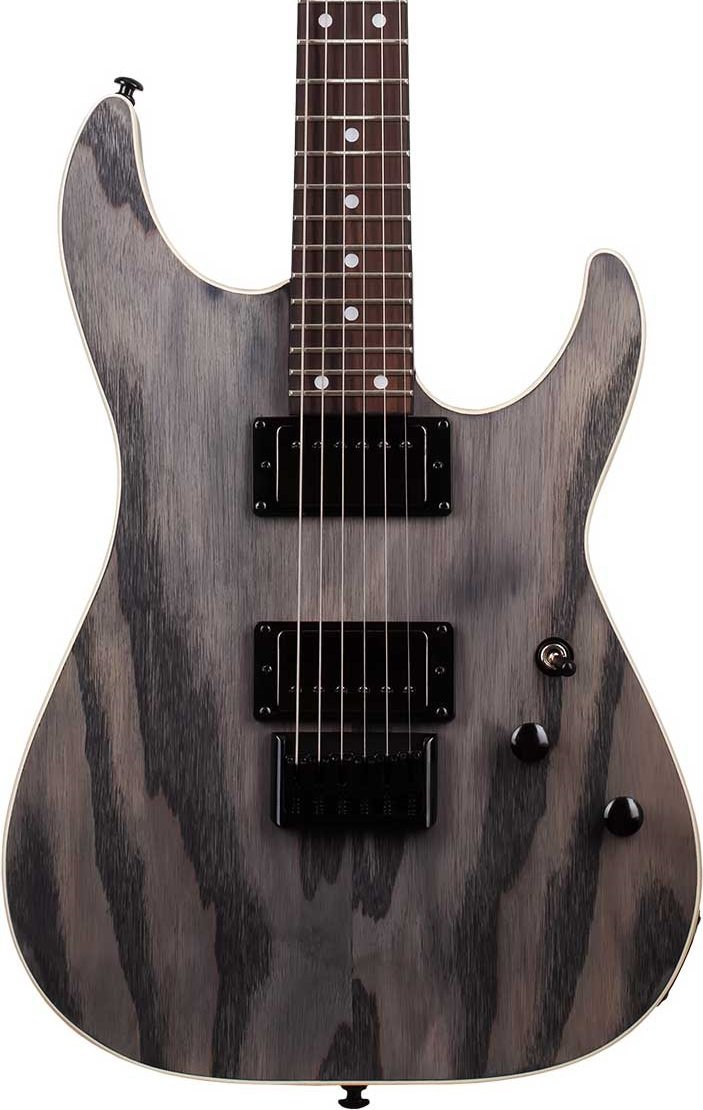Schecter C-1 Standard Electric Guitar in Charcoal Satin, Ex Display - Fair Deal Music