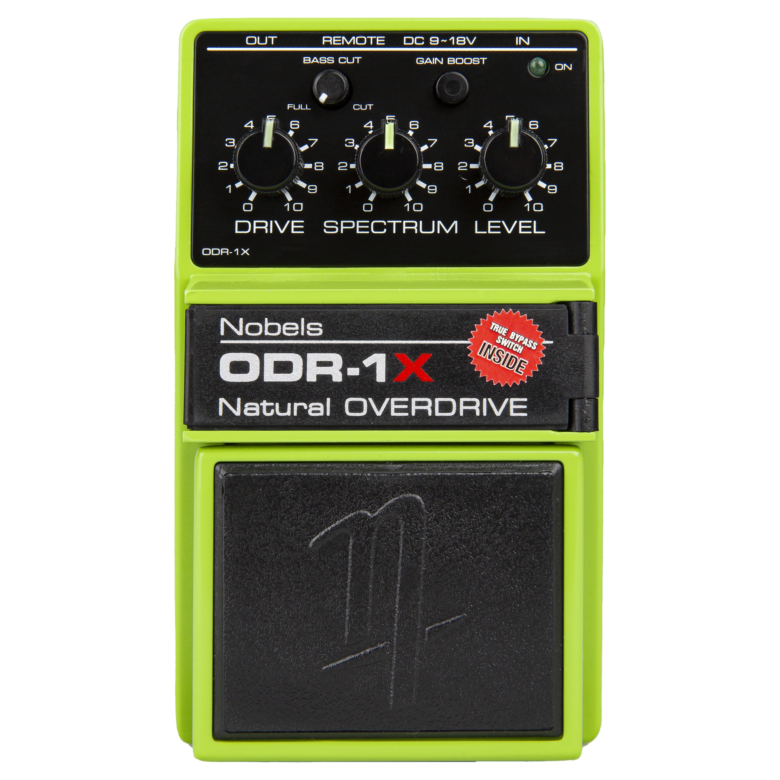 Nobels ODR-1X Natural Overdrive Pedal with Bass Cut Control - Fair Deal Music