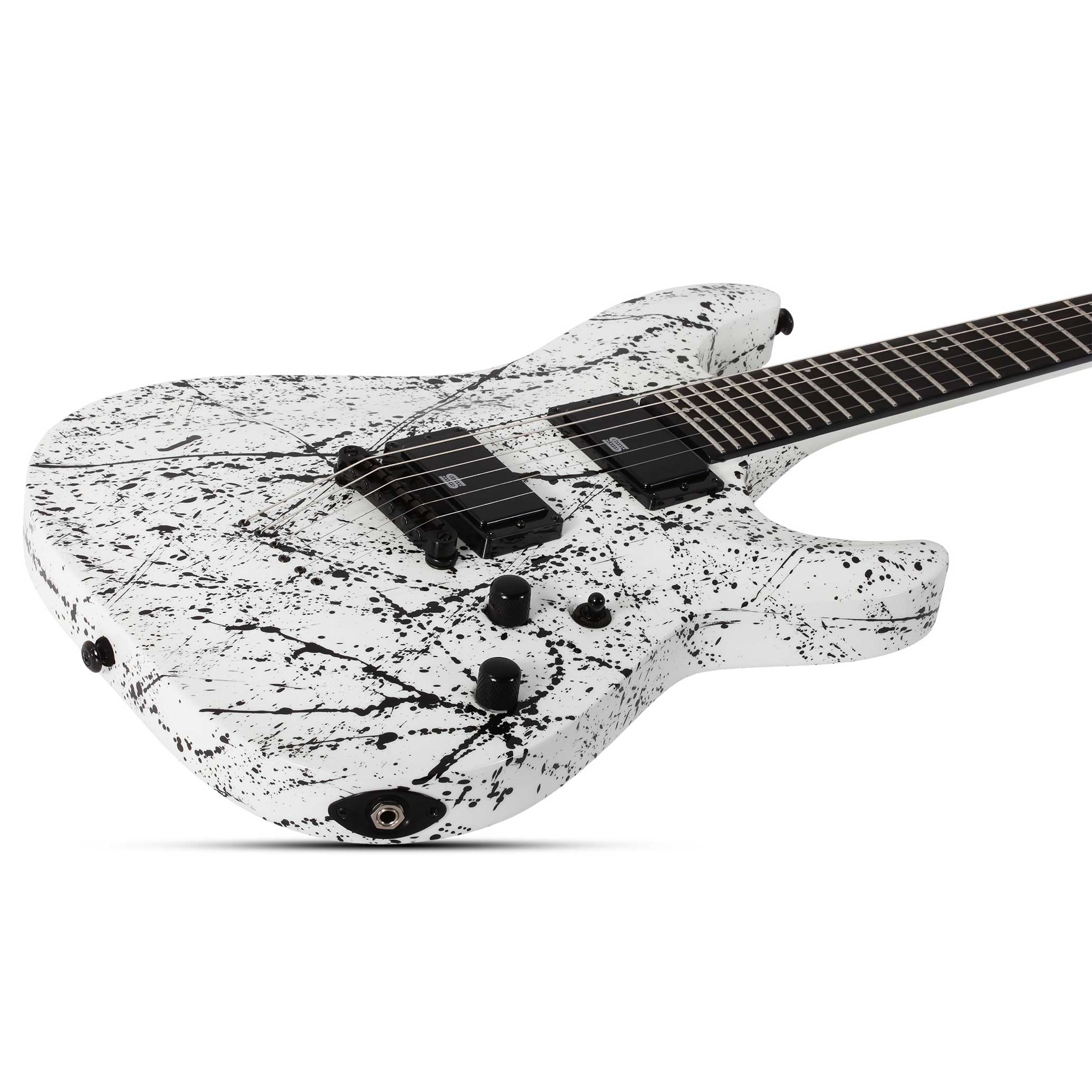 Schecter C-1 Electric Guitar , Ink Bomb - Fair Deal Music