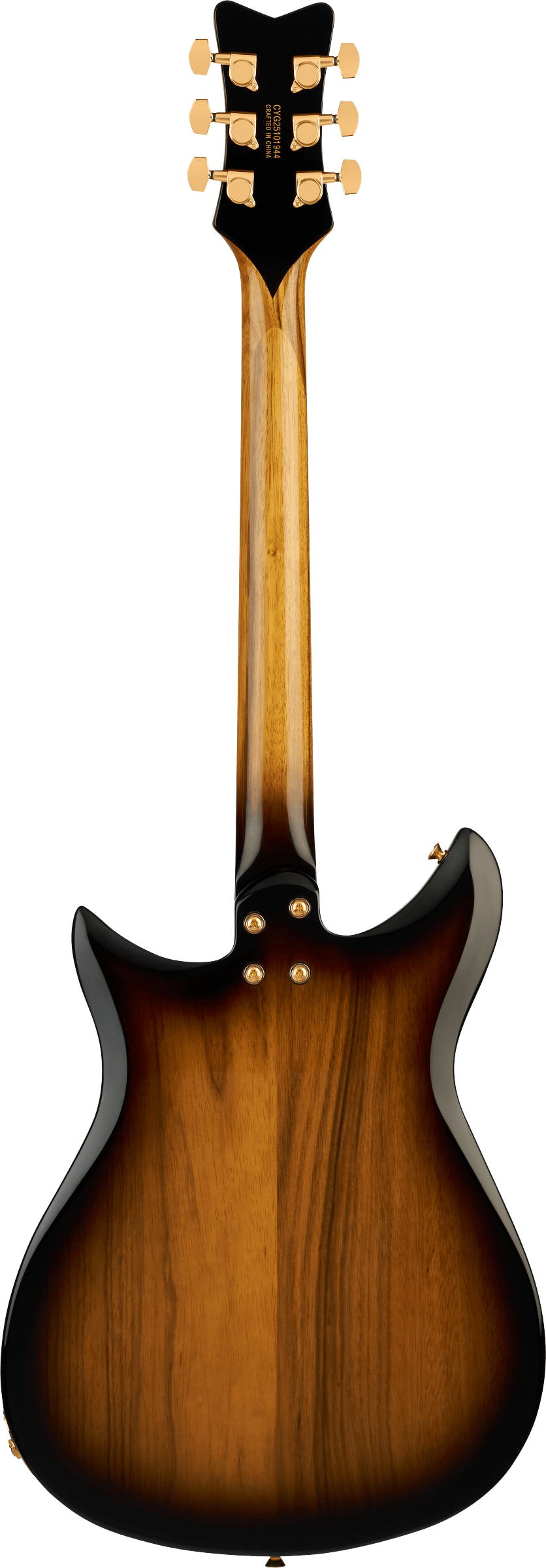 EMBARGO 9/9/2026 Gretsch Limited Edition Electromatic® Black Limba CVT, Rosewood Fingerboard, Sunburst - Fair Deal Music