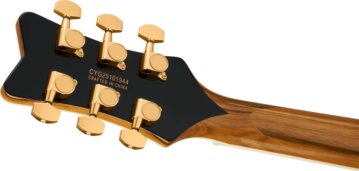 EMBARGO 9/9/2026 Gretsch Limited Edition Electromatic® Black Limba CVT, Rosewood Fingerboard, Sunburst - Fair Deal Music