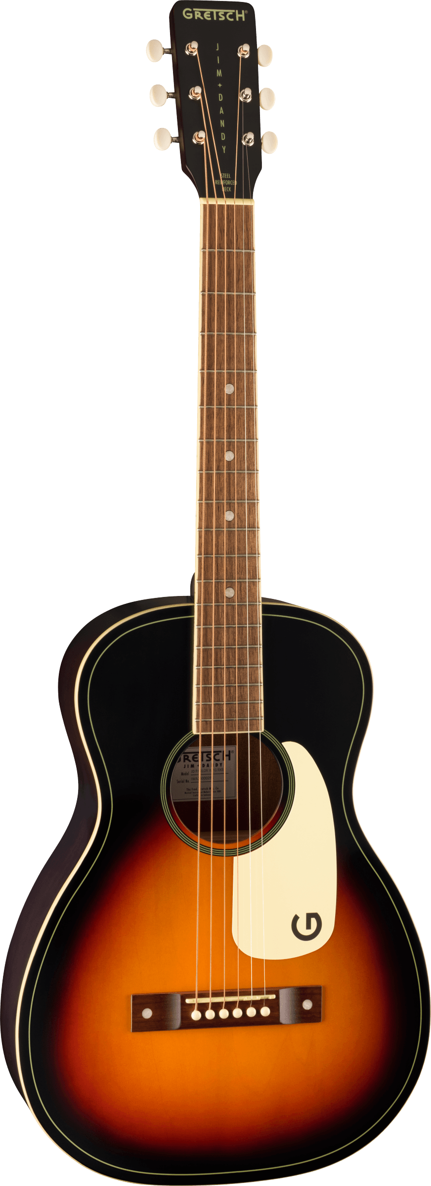 Gretsch Jim Dandy Parlor Acoustic Guitar Rex Burst - Fair Deal Music