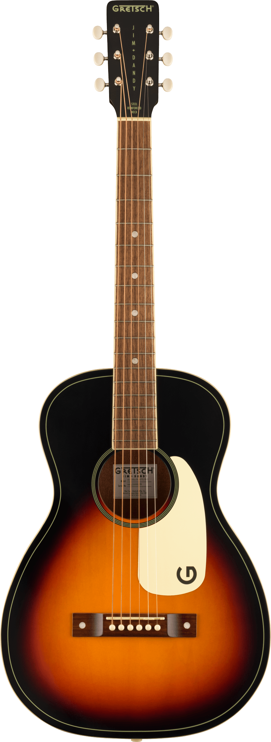 Gretsch Jim Dandy Parlor Acoustic Guitar Rex Burst - Fair Deal Music