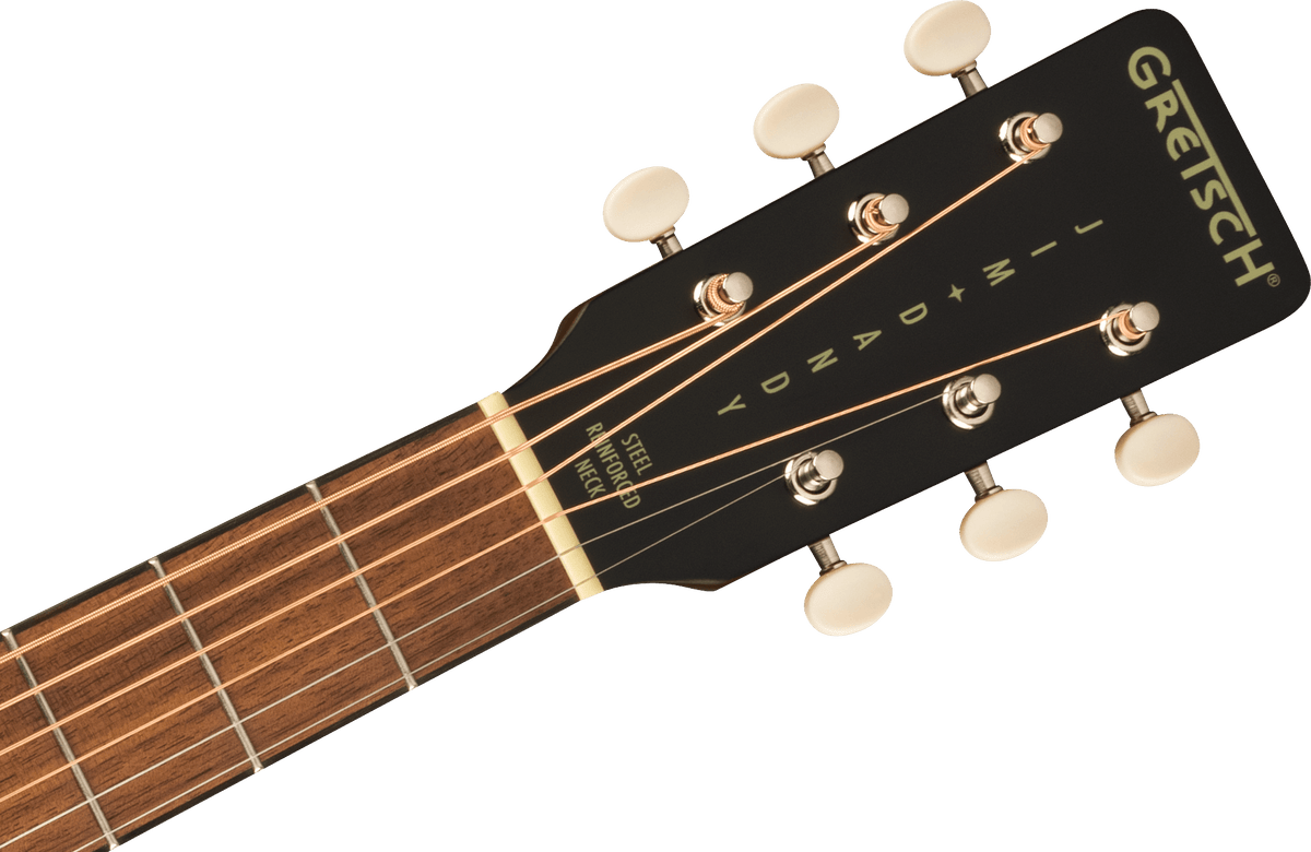 Gretsch Jim Dandy Deltoluxe Parlor Black Top Electro Acoustic Guitar