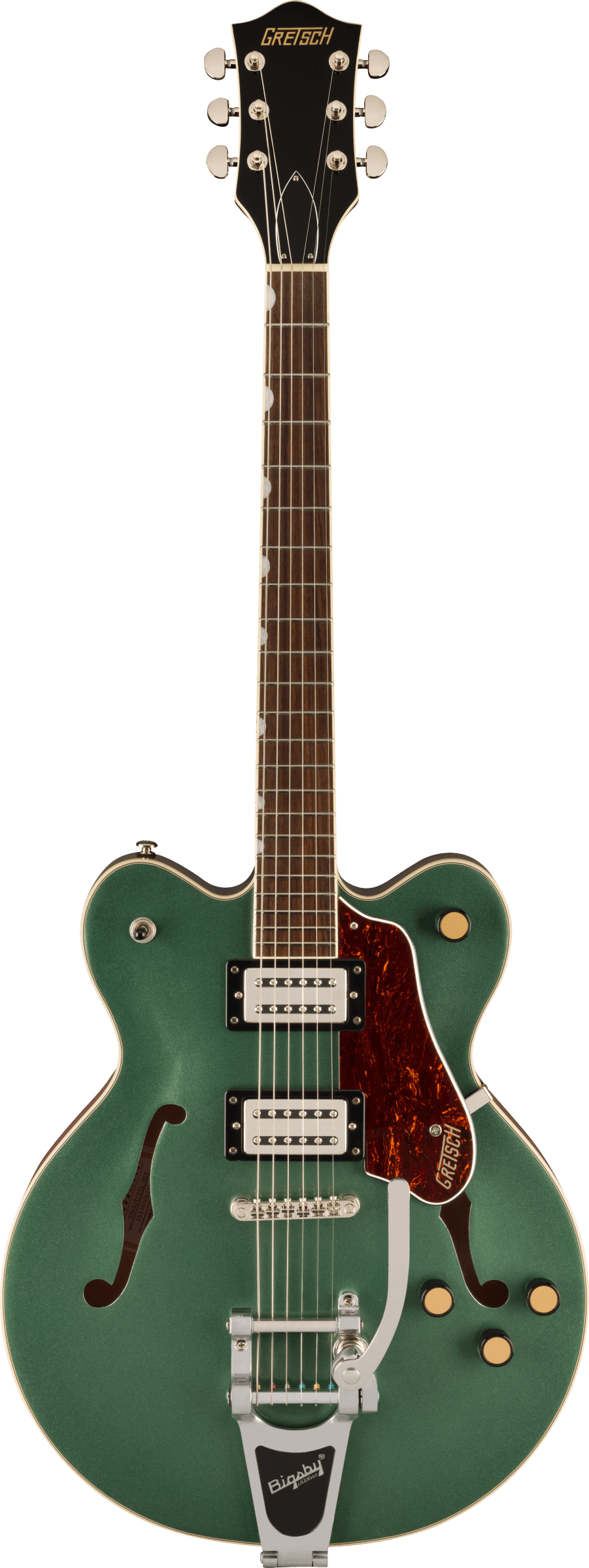 Gretsch G2622T Streamliner Center Block Double-Cut with Bigsby in Steel Olive Electric Guitar - Fair Deal Music