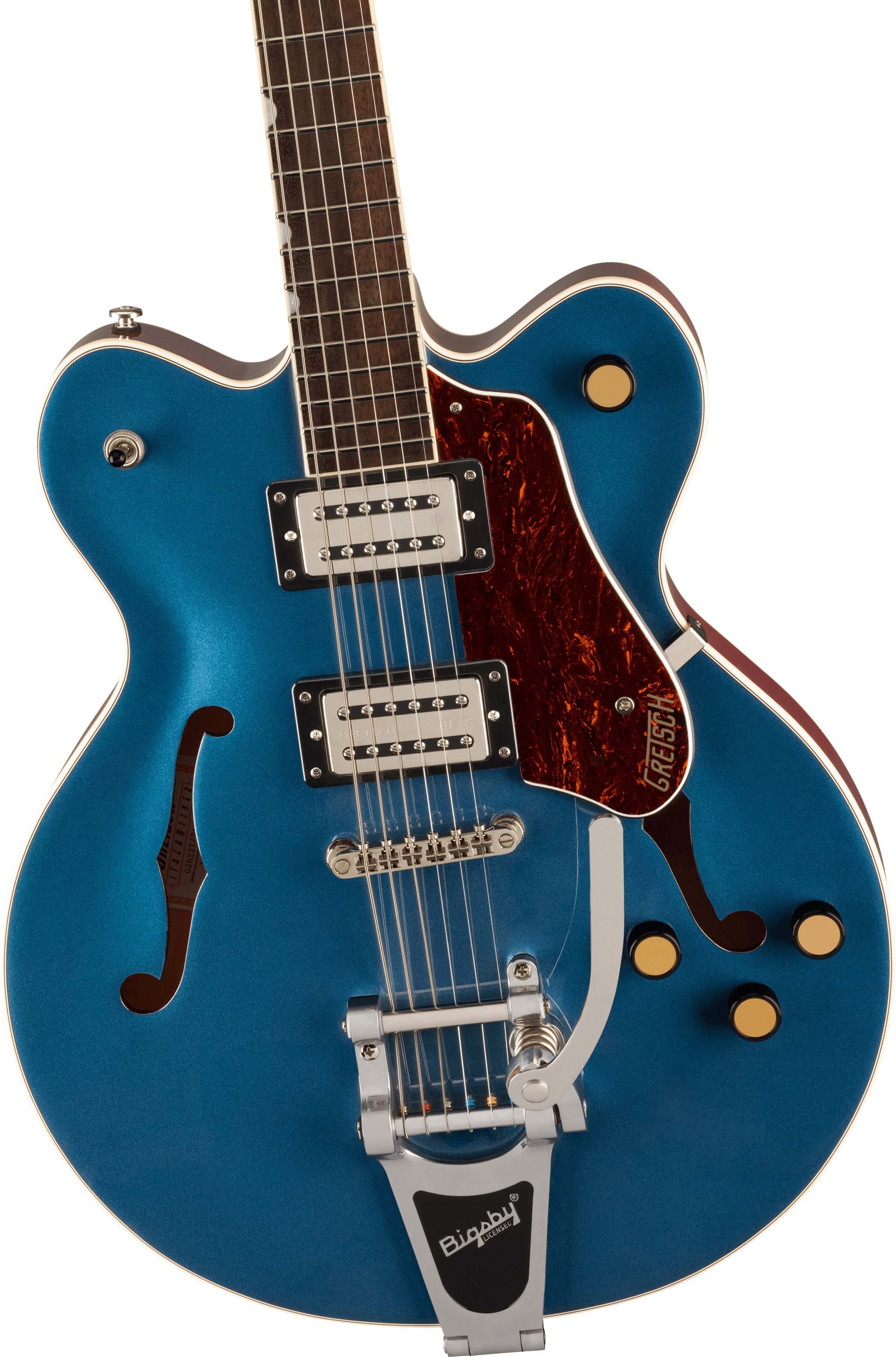 Gretsch G2622T Streamliner Center Block Double-Cut with Bigsby in Dark Denim Electric Guitar - Fair Deal Music