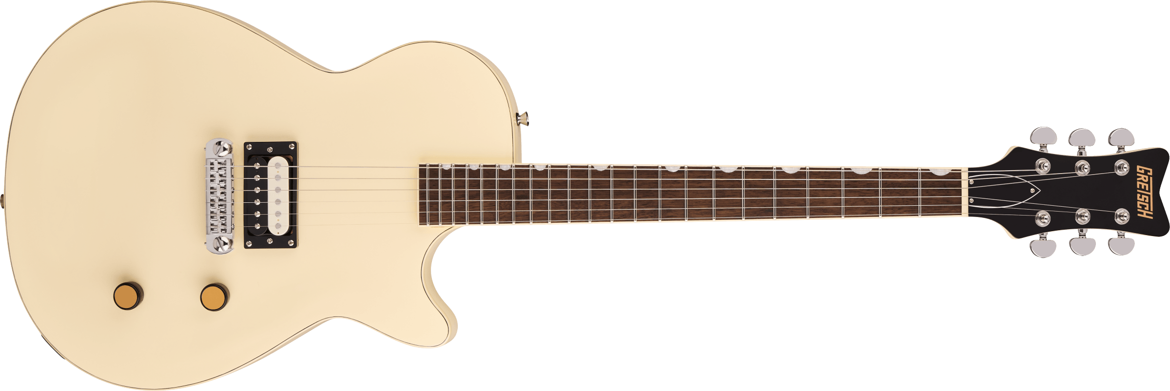 Gretsch Streamliner™ Jet™ 1 Pickup, Laurel Fingerboard, Vintage White - Fair Deal Music
