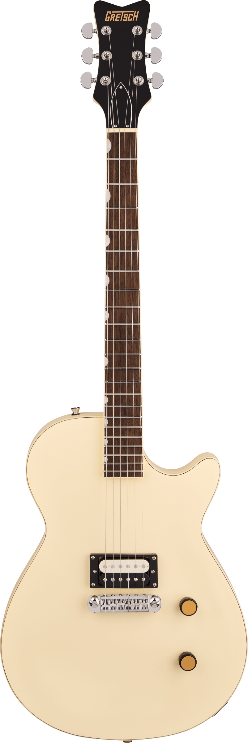 Gretsch Streamliner™ Jet™ 1 Pickup, Laurel Fingerboard, Vintage White - Fair Deal Music