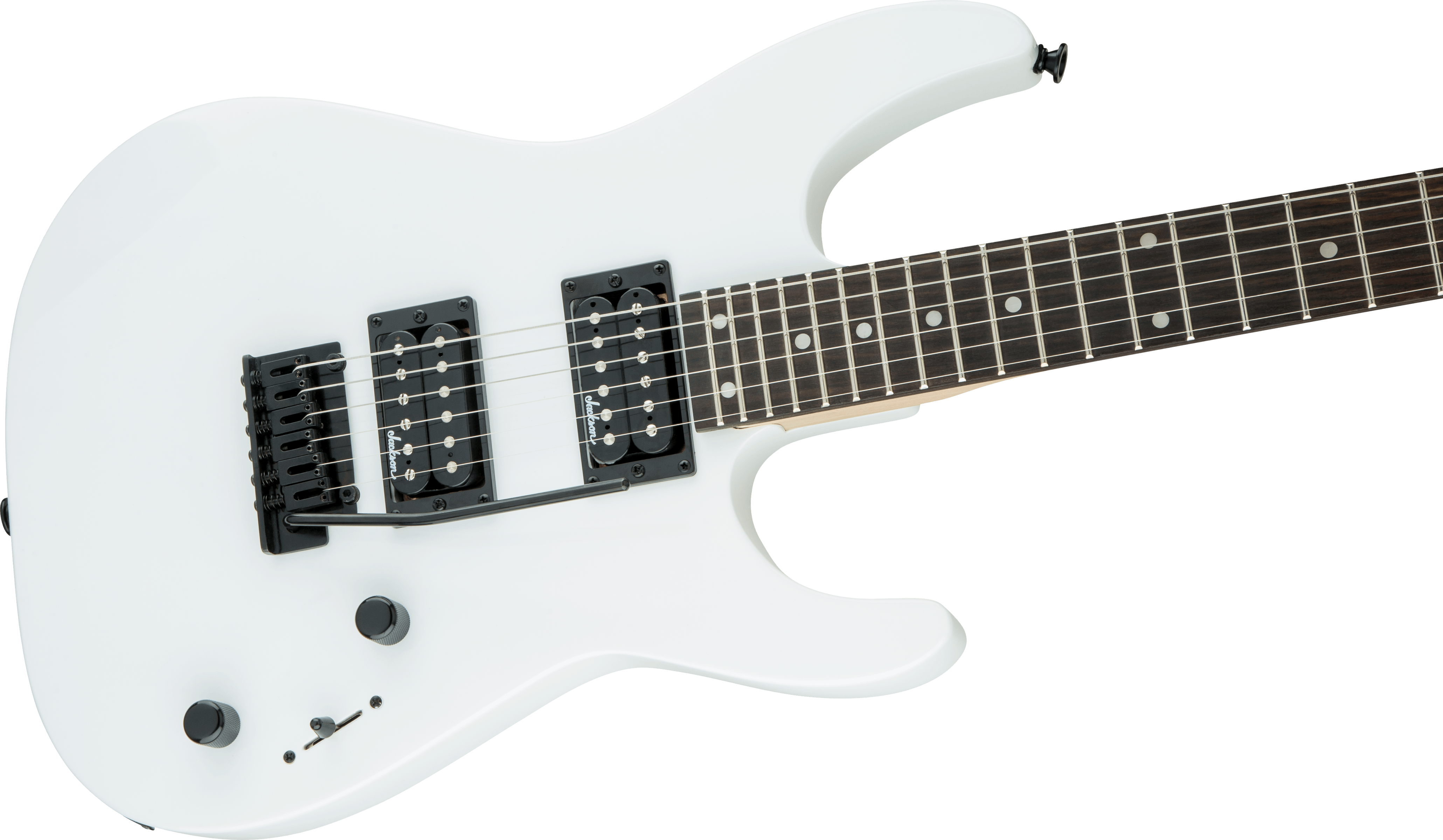 Jackson JS Series Dinky® JS12, Amaranth Fingerboard, Snow White Electric Guitar - Fair Deal Music