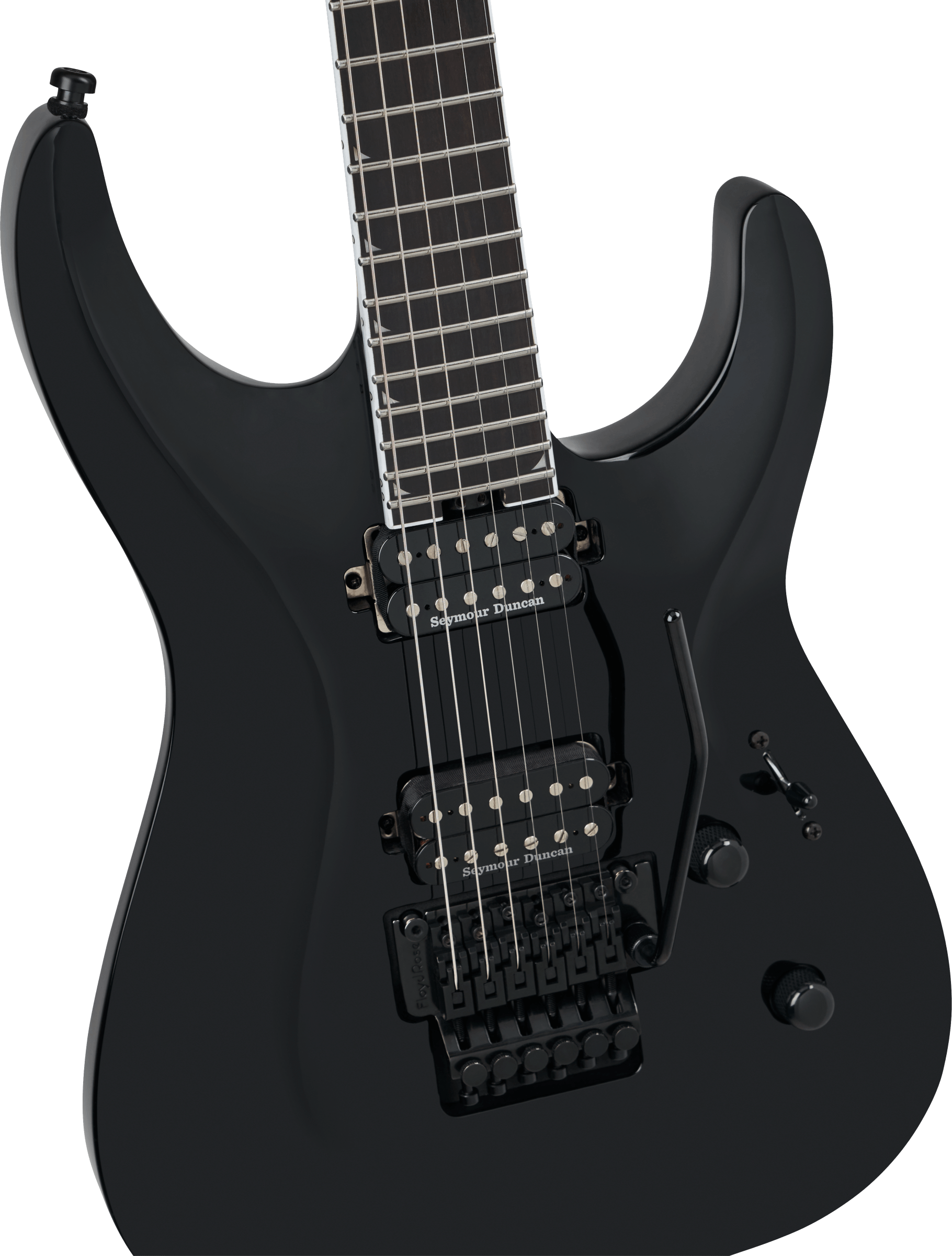 Jackson Pro Plus Series Soloist™ SLA2, Ebony Fingerboard, Gloss Black - Fair Deal Music