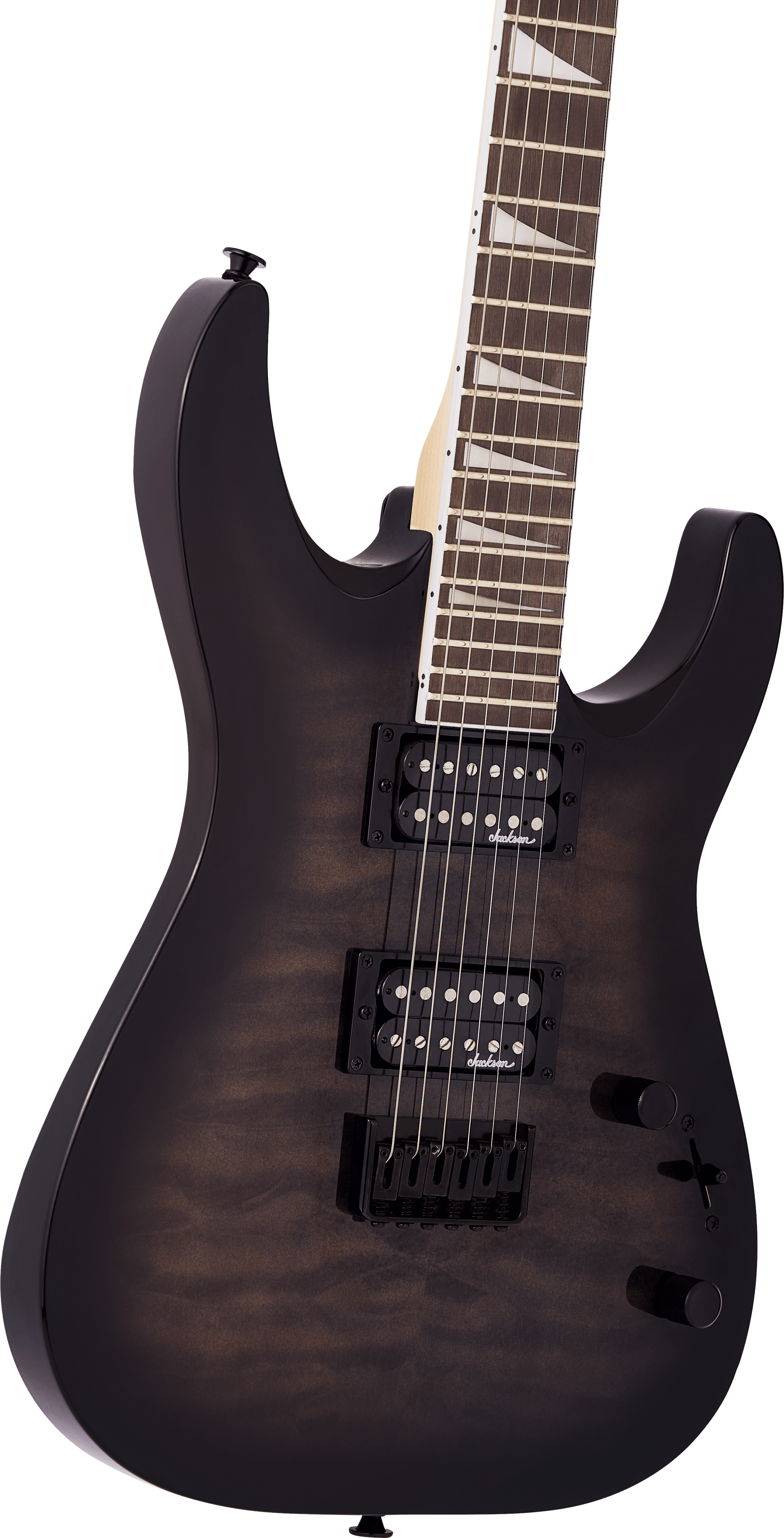 Jackson JS Series Dinky® Arch Top JS32Q DKA HT Transparent Black Burst Electric Guitar - Fair Deal Music