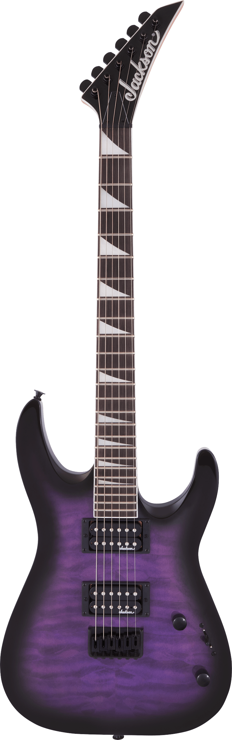 Jackson JS Series Dinky® Arch Top JS32Q DKA HT Transparent Purple Burst Electric Guitar - Fair Deal Music