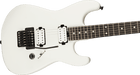 Charvel Jim Root Signature Pro Mod San Dimas Style 1 HH FR E, Ebony Fingerboard, Satin White, Ex Display - Fair Deal Music