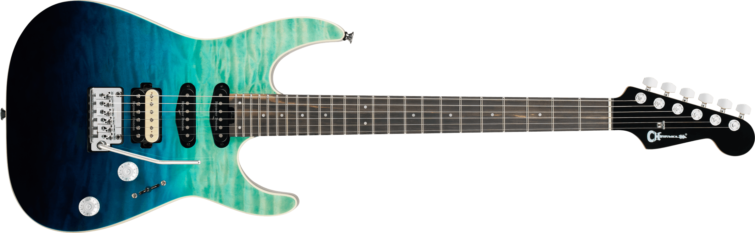 Charvel Pro-Mod Plus Dinky® DK24 HSS 2PT QM - Fair Deal Music