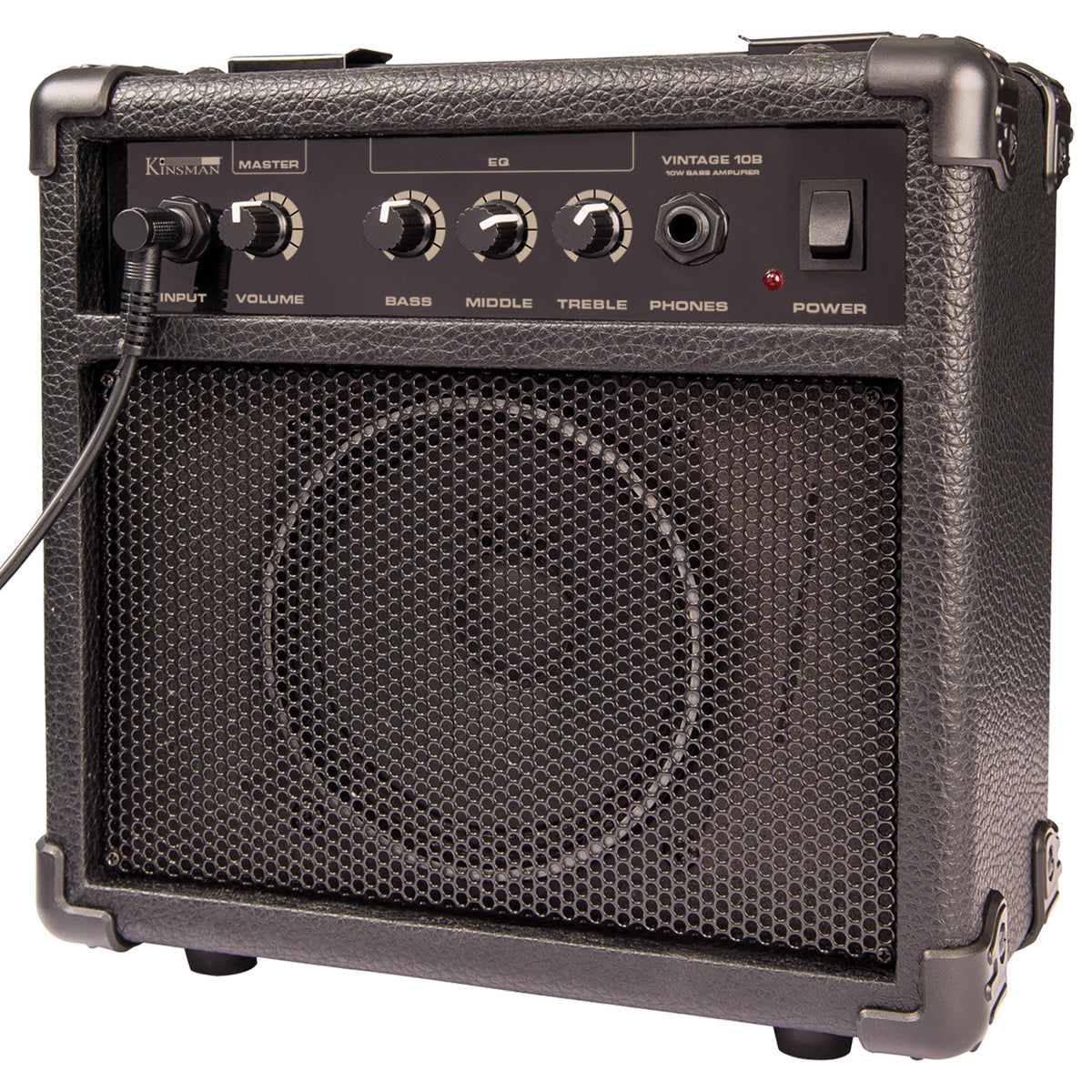 Vintage V495 Coaster Series 5-String Bass Guitar Pack ~ Boulevard Black - Fair Deal Music