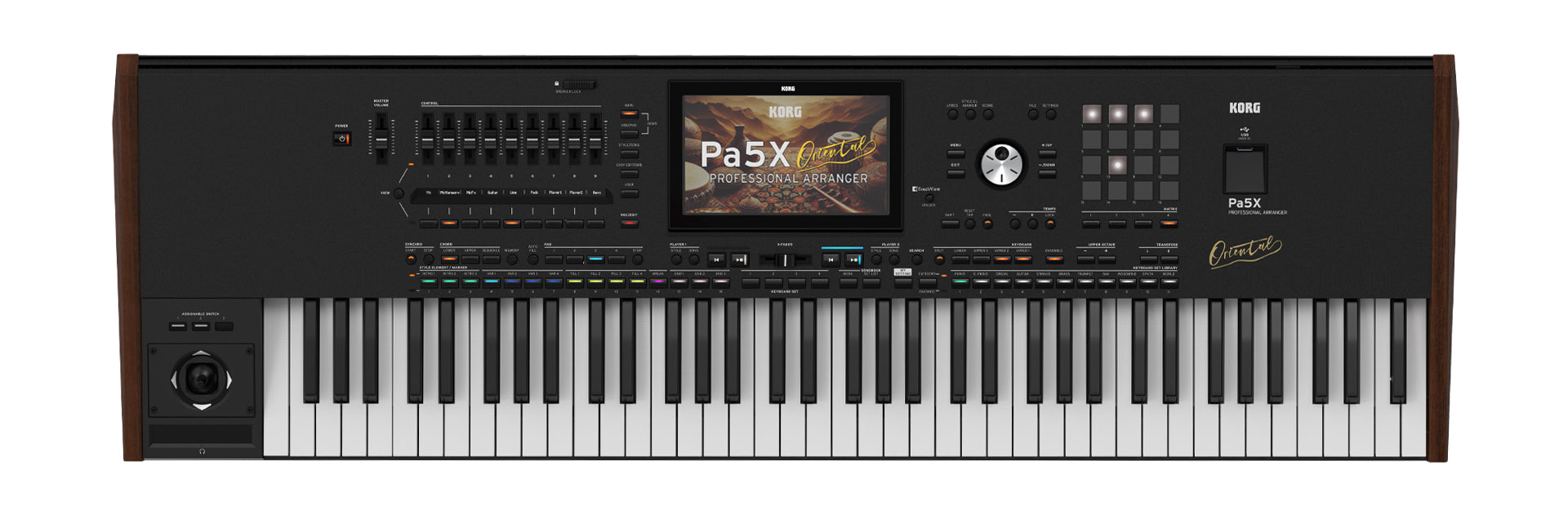 Korg Pa5X-OR Oriental 76-Note Professional Arranger Keyboard - Fair Deal Music