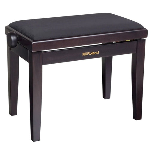 Roland RPB-220RW Adjustable Piano Bench in Rosewood with Velour Top - Fair Deal Music