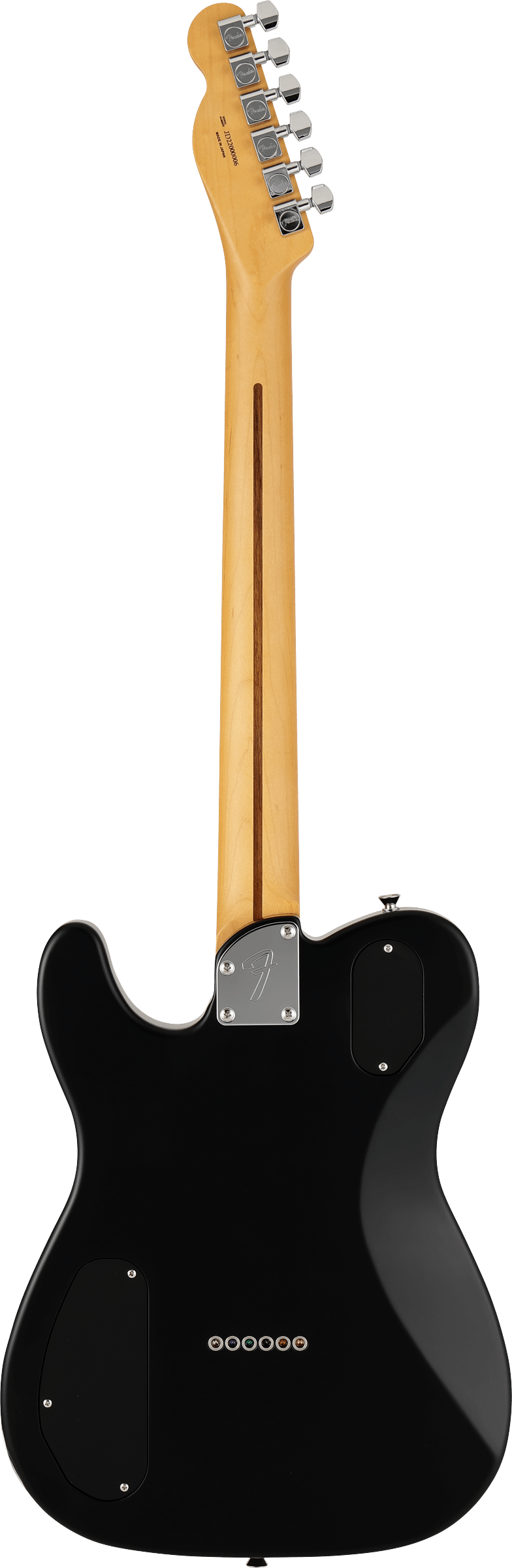 Fender Made In Japan Elemental Telecaster, Stone Black, Electric Guitar - Fair Deal Music