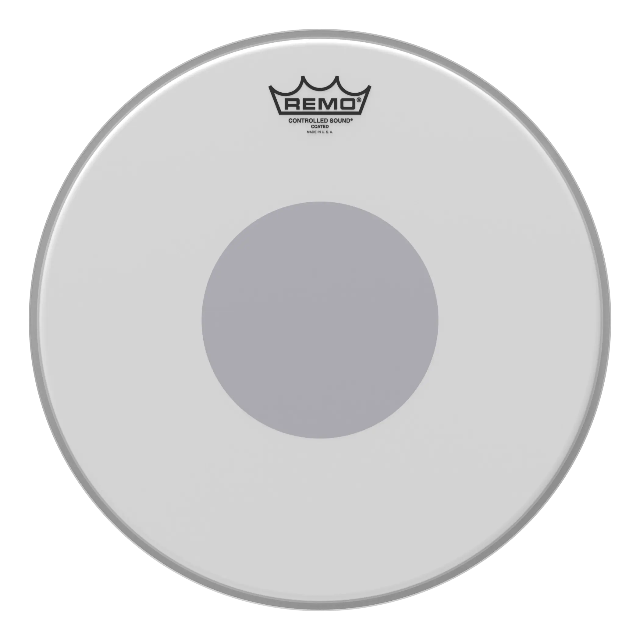 Remo 16" Controlled Sound Coated Batter, Black Dot Bottom Drum Head CS-0116-10 - Fair Deal Music