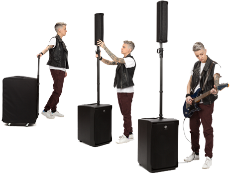 RCF EVOX J8 Active Array Portable PA System - Fair Deal Music