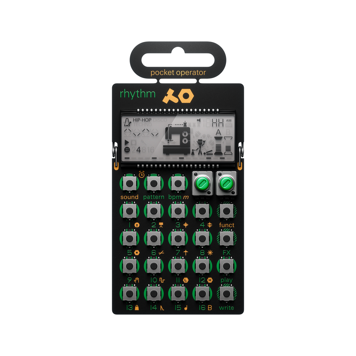 Teenage Engineering PO-12 Rhythm Drum Machine & Sequencer - Fair Deal Music