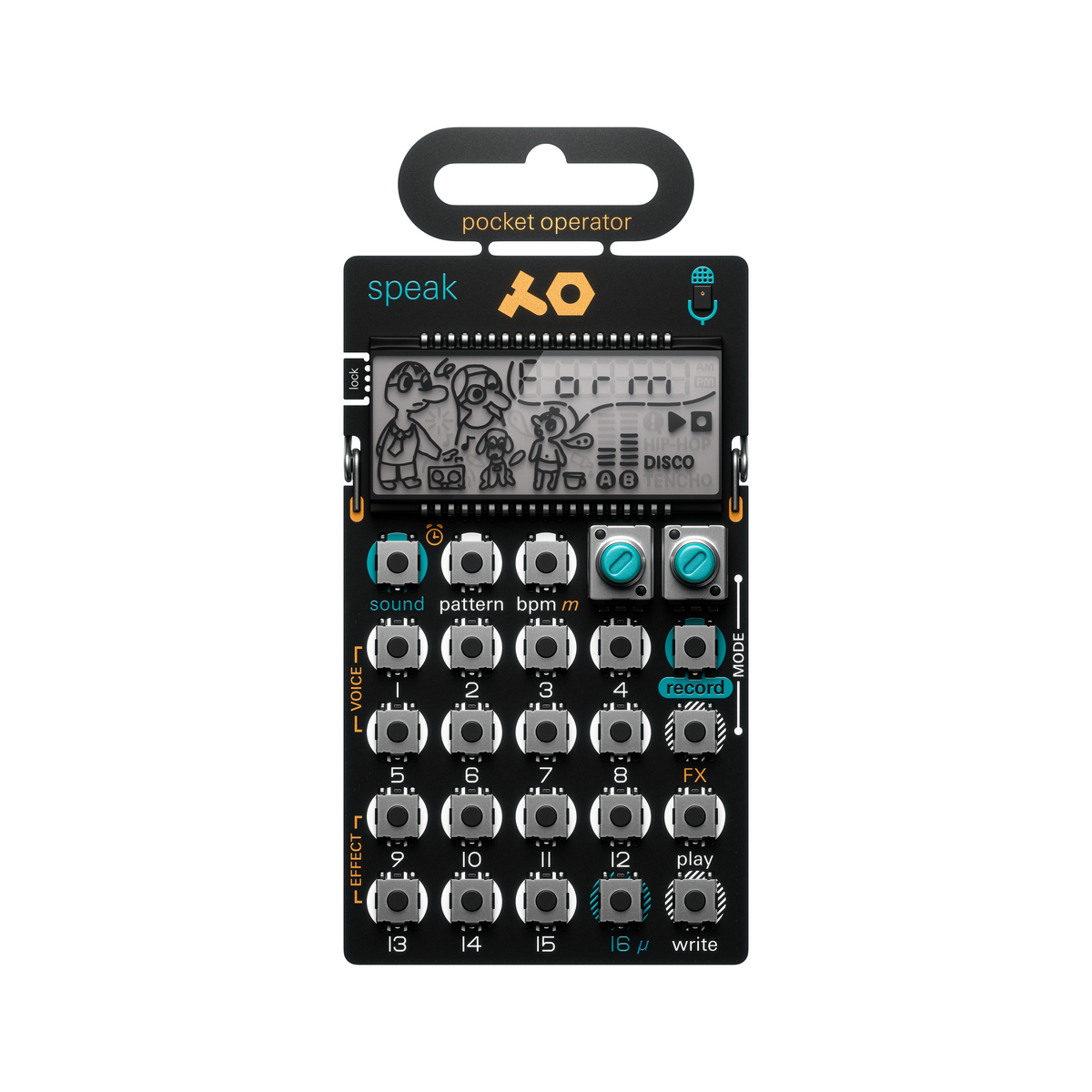 Teenage Engineering PO-35 Speak Vocal Synthesizer & Sequencer - Fair Deal Music