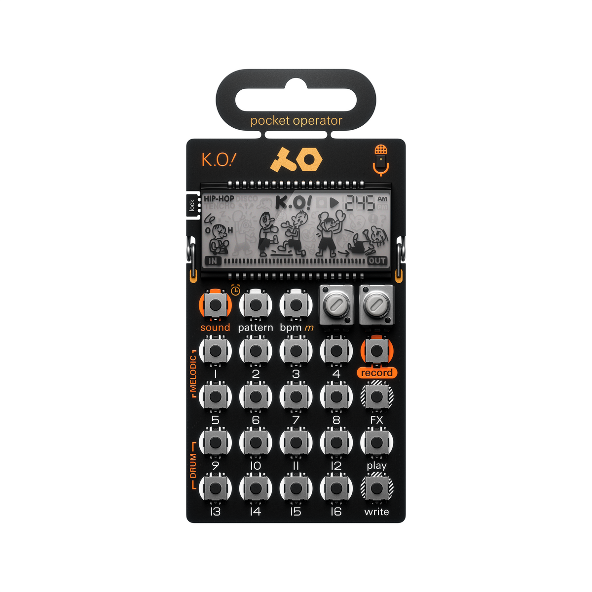 Teenage Engineering PO-33 K.O! Micro Sampler & Sequencer - Fair Deal Music