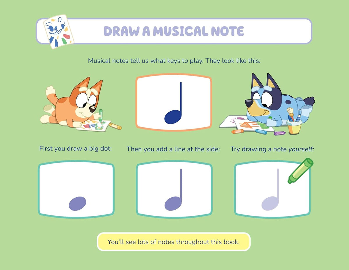 Bluey: First Ever Piano Book by Joff Bush - Fair Deal Music