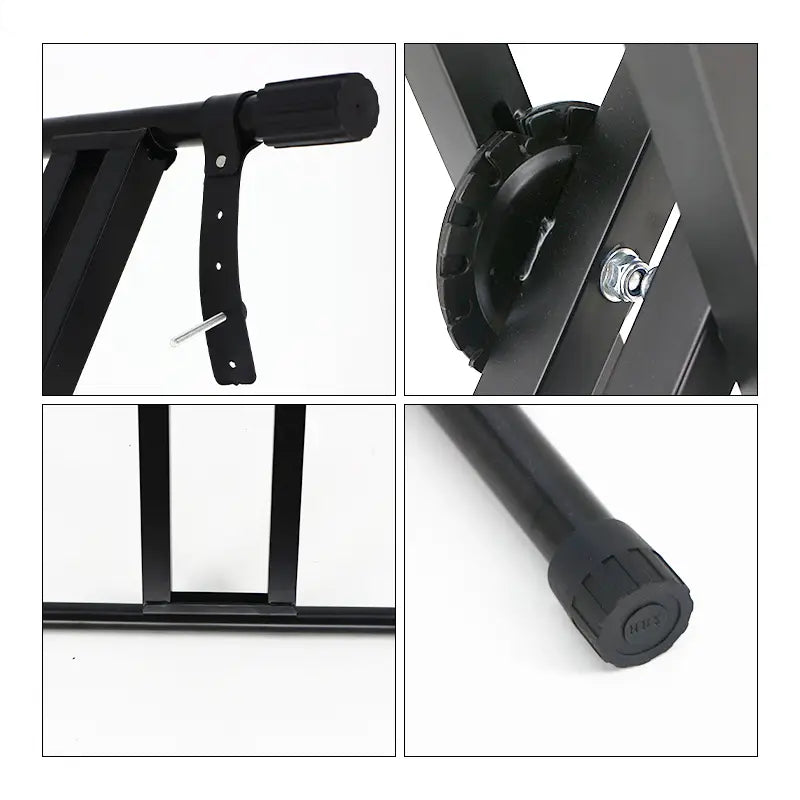 Double-braced Keyboard X Stand with Adjustment Lever - Fair Deal Music