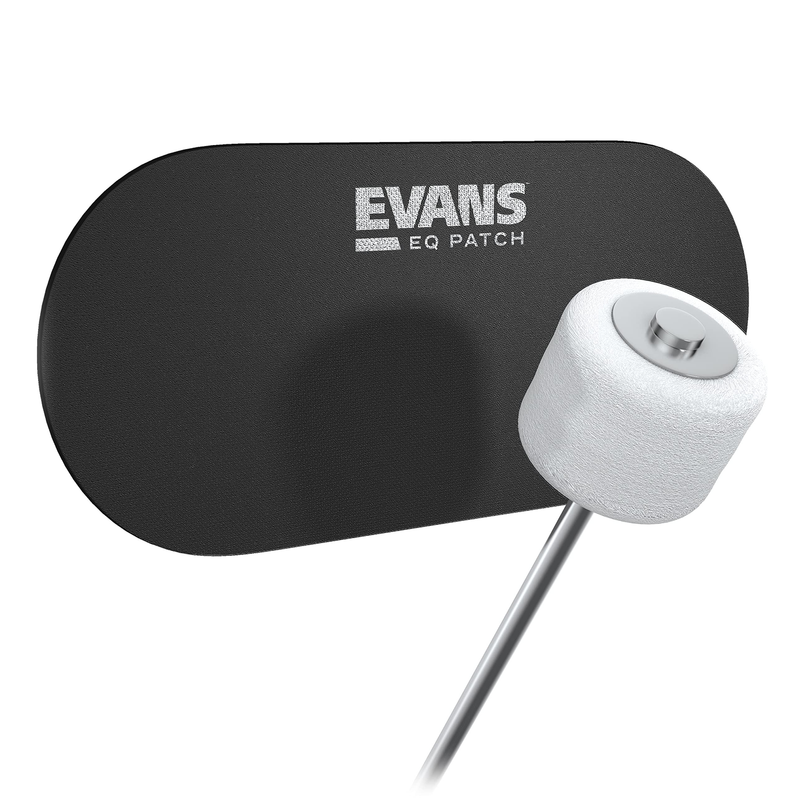 EVANS EQ Double Pedal Patch, Black Nylon - Fair Deal Music