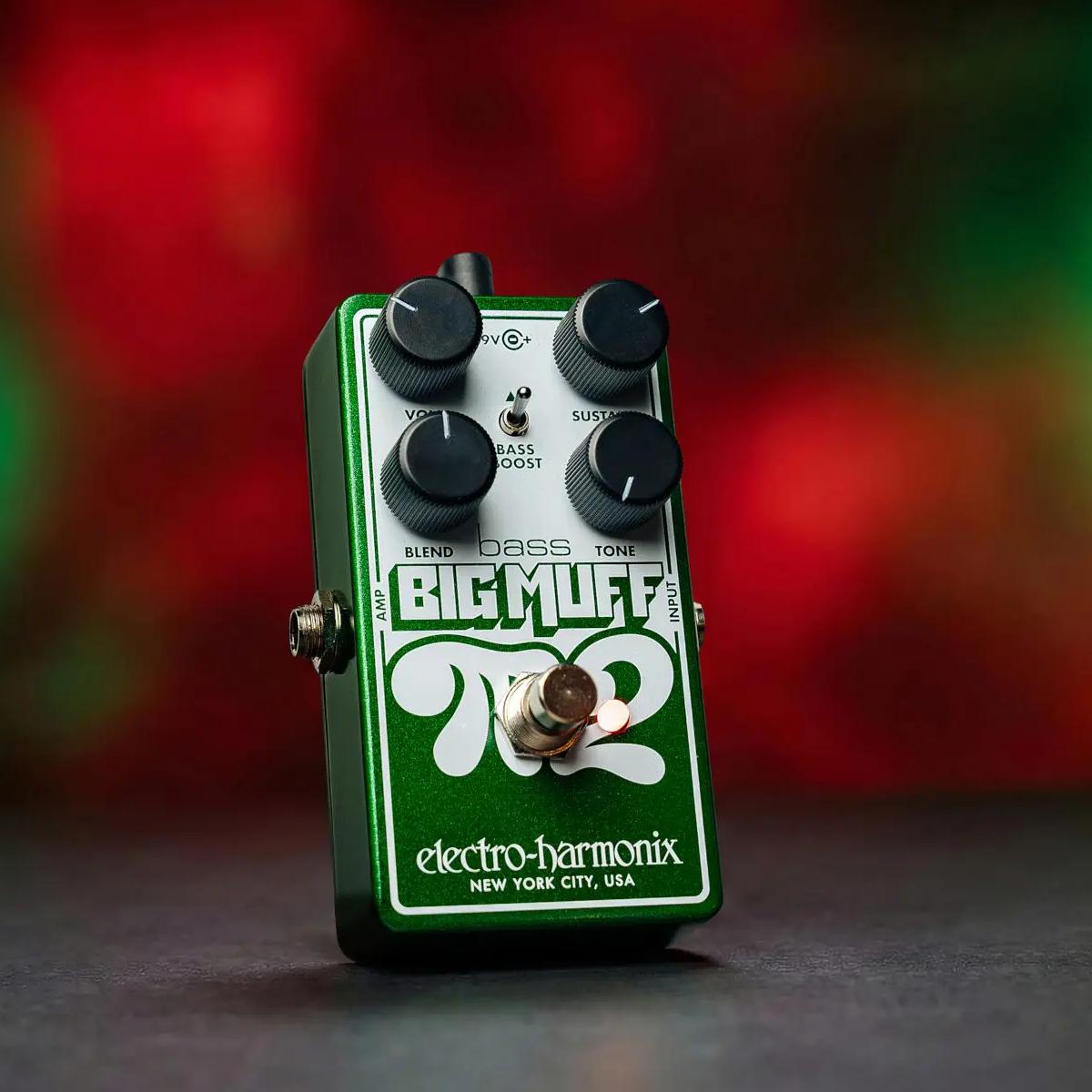 Electro Harmonix Bass Big Muff PI 2 Dual Op-Amp Fuzz Pedal - Fair Deal Music