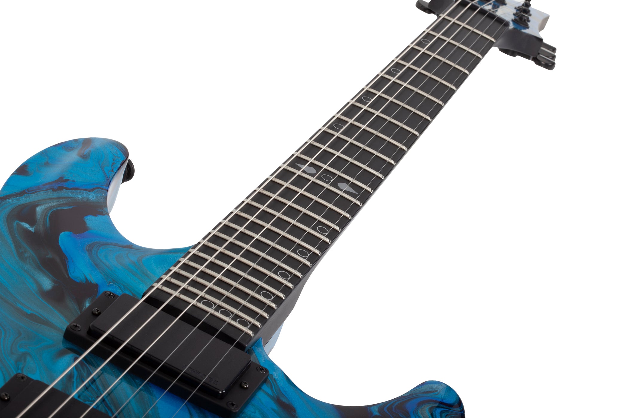 Schecter C-1 Hydro-Dip Midnight Tide Electric Guitar