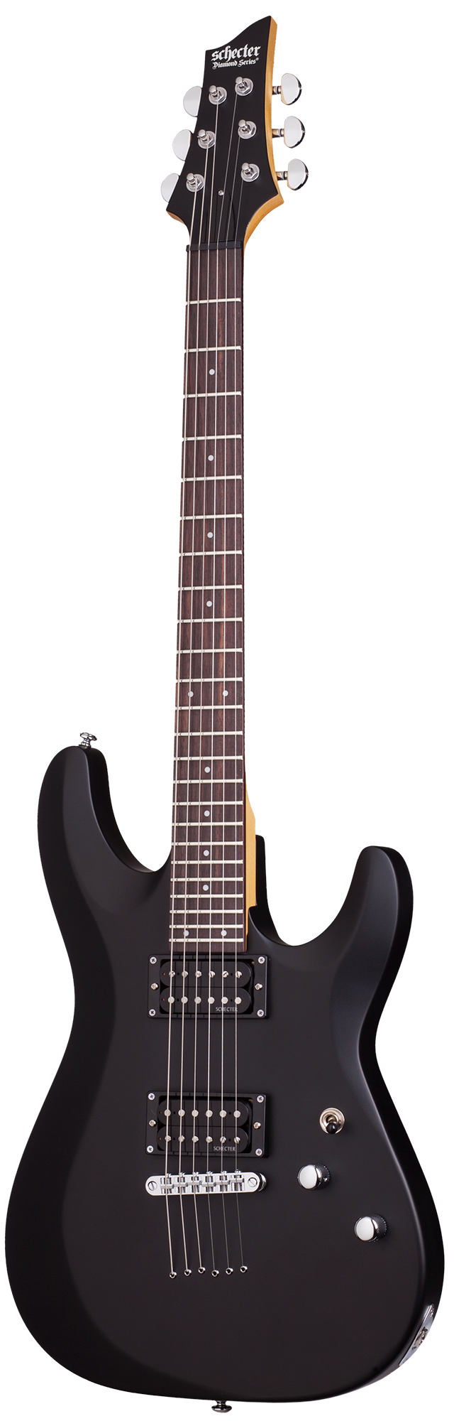 Schecter C-6 Deluxe, Satin Black - Fair Deal Music