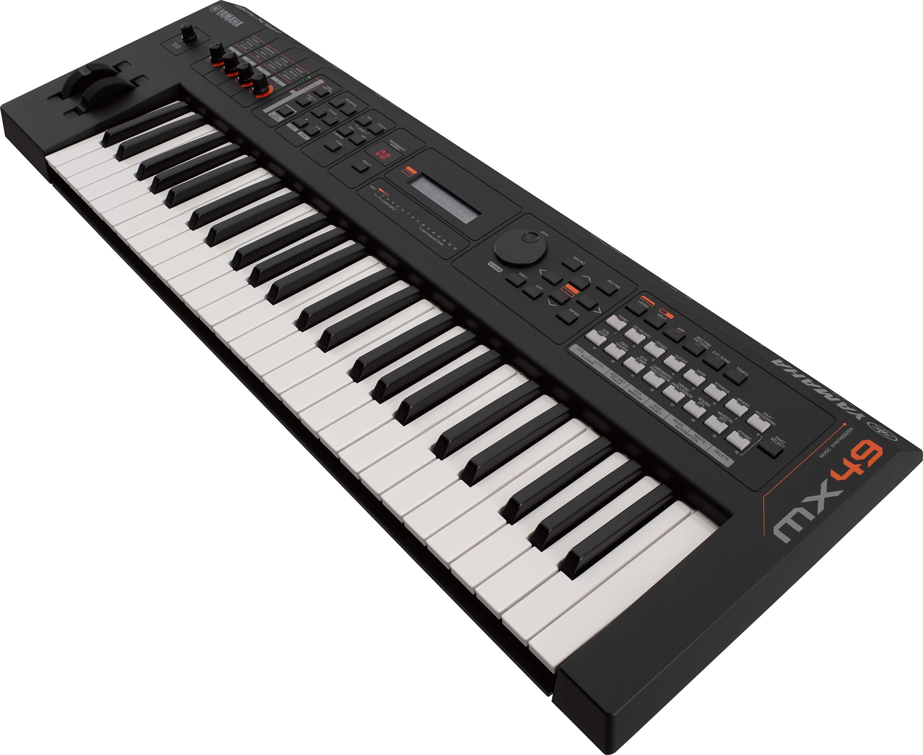 Yamaha MX49 mkII Synthesizer Keyboard Black - Fair Deal Music