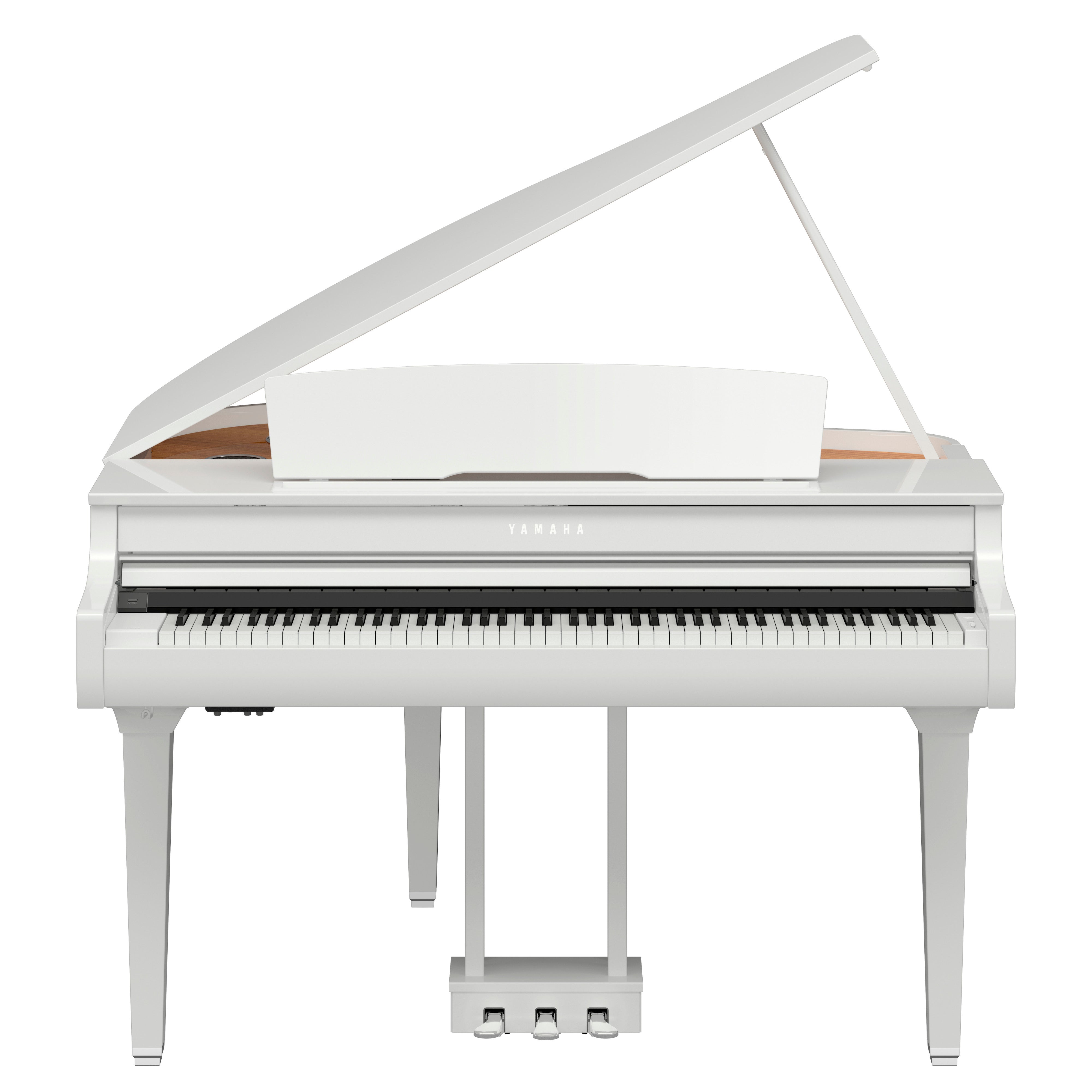 Yamaha CSP-295GPWH Clavinova Smart Grand Piano Polished White - Fair Deal Music