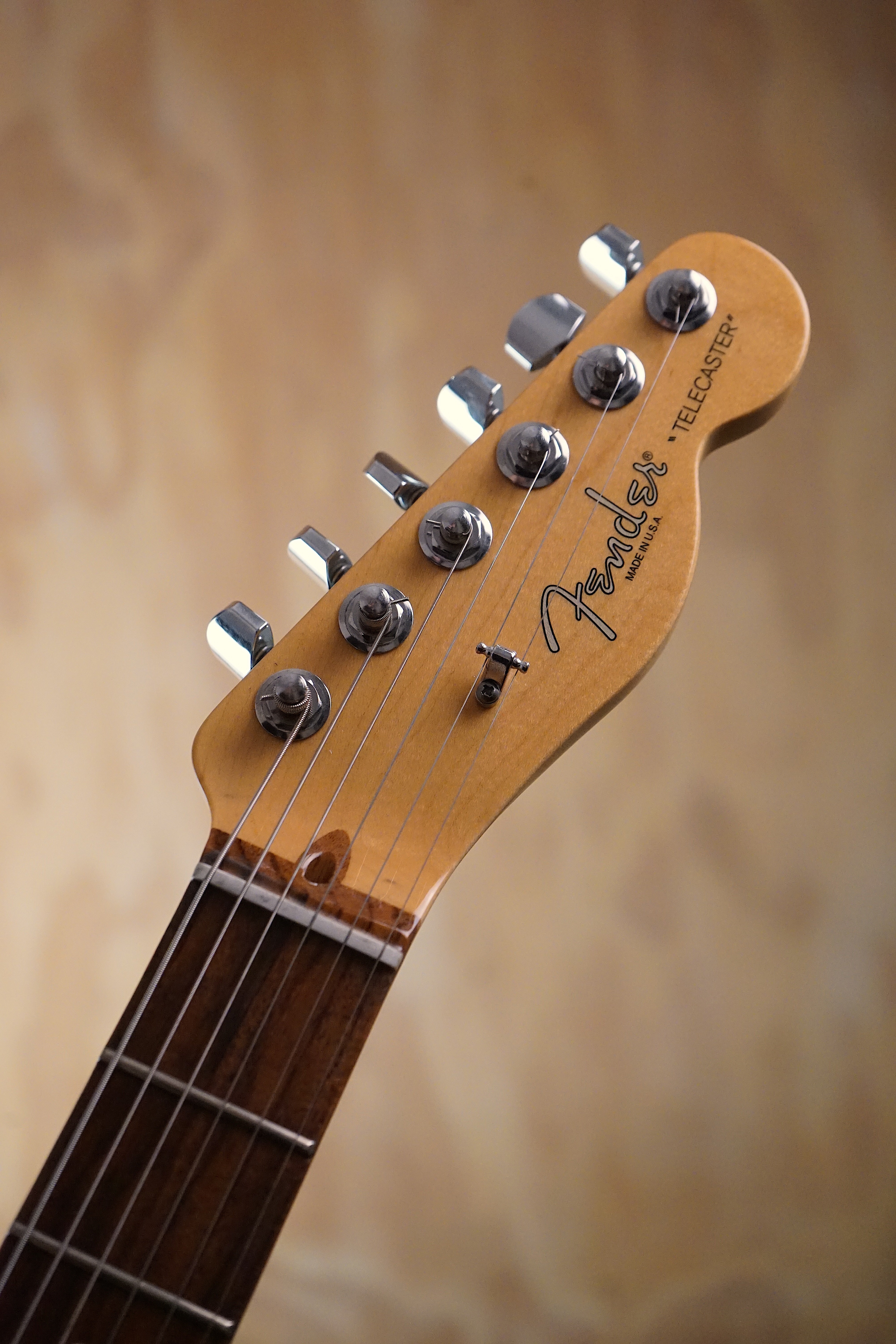 2013 Fender FSR American Telecaster Rustic Ash Sonic Blue, (Used, Comm)