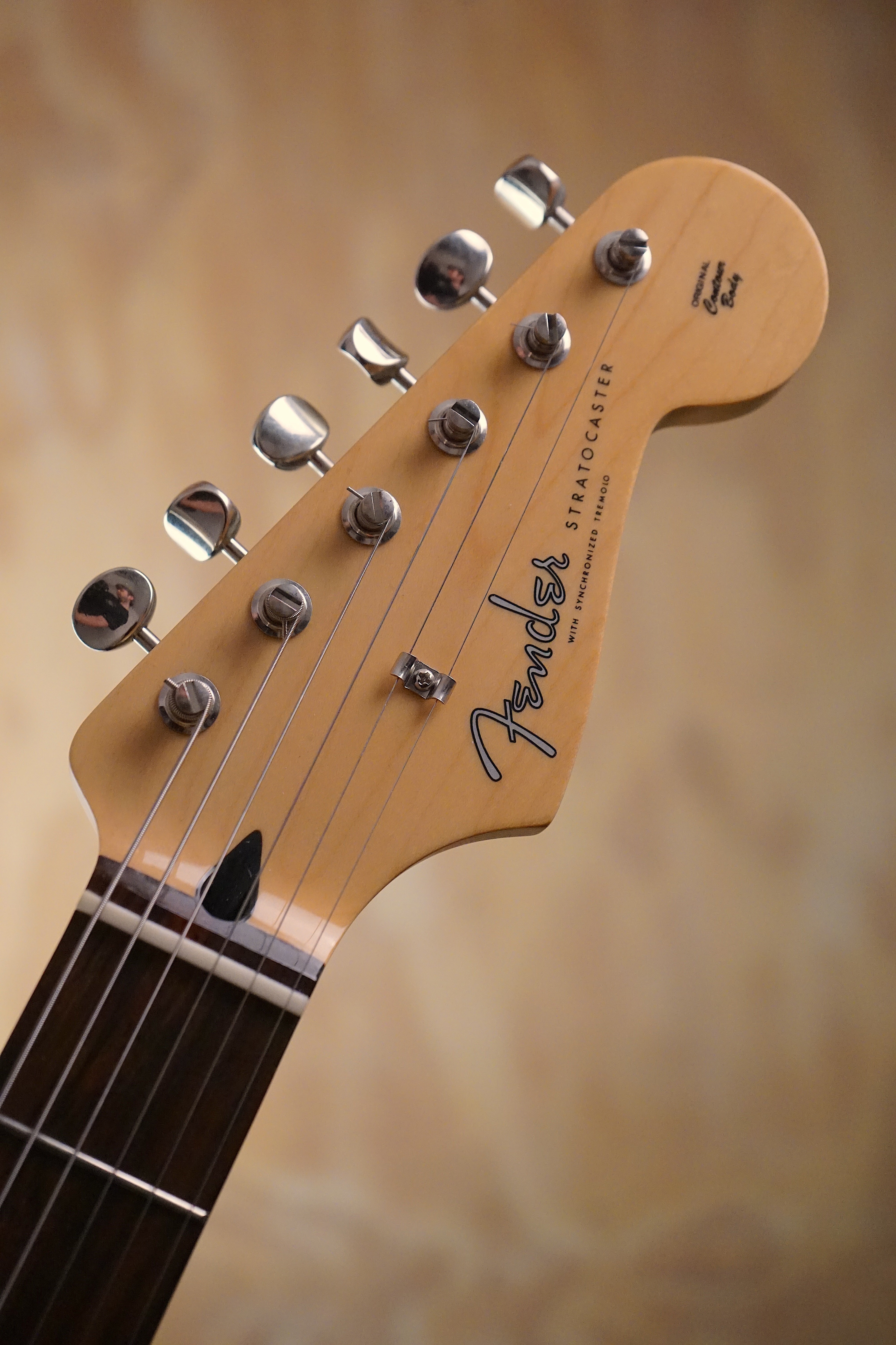 Fender 2024 Collection MIJ Hybrid II Stratocaster HSH Vintage Natural, (Used, Comm)