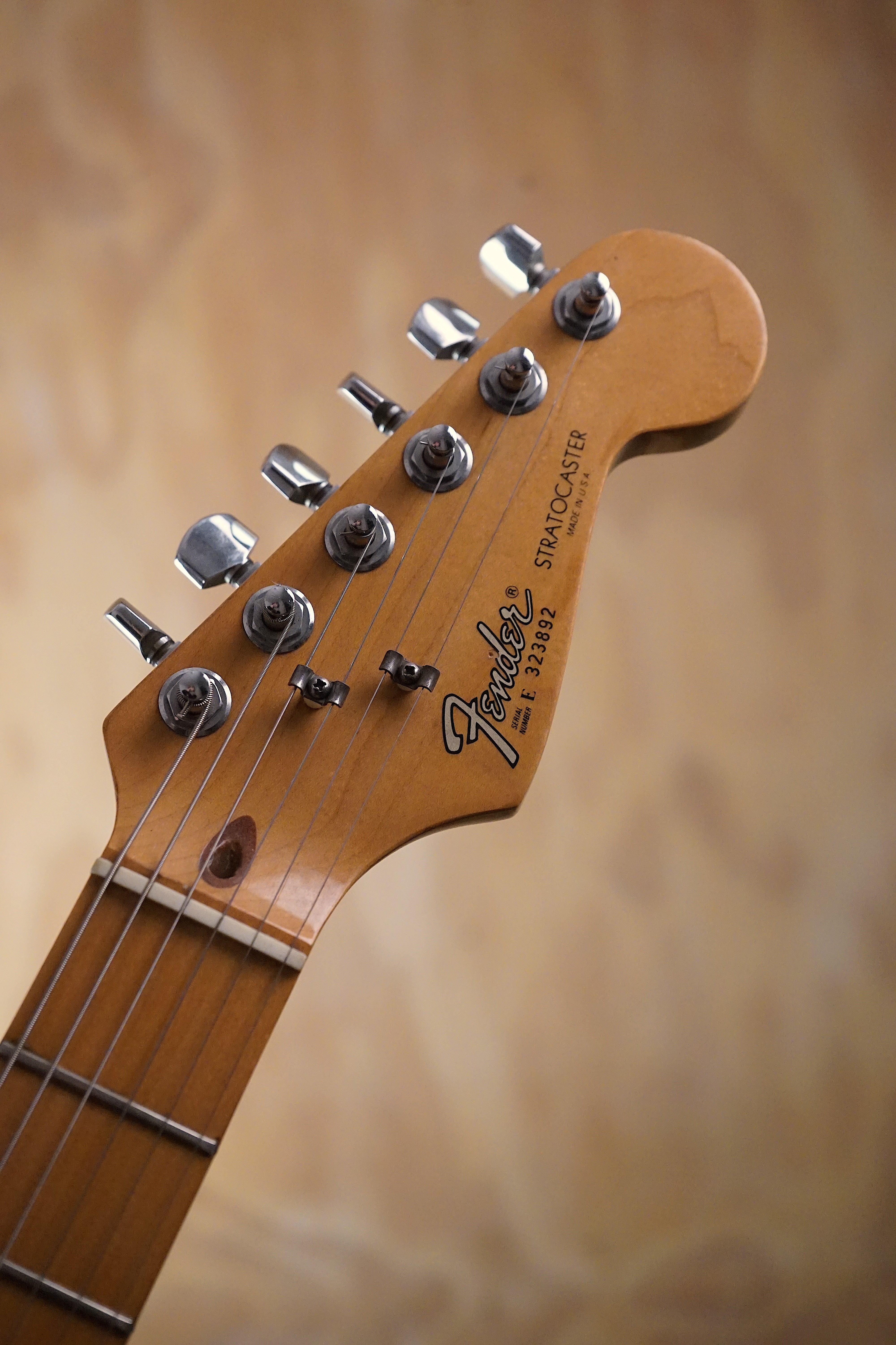 1983 Fender Standard 2-Knob Stratocaster Sunburst, (Used, Comm)