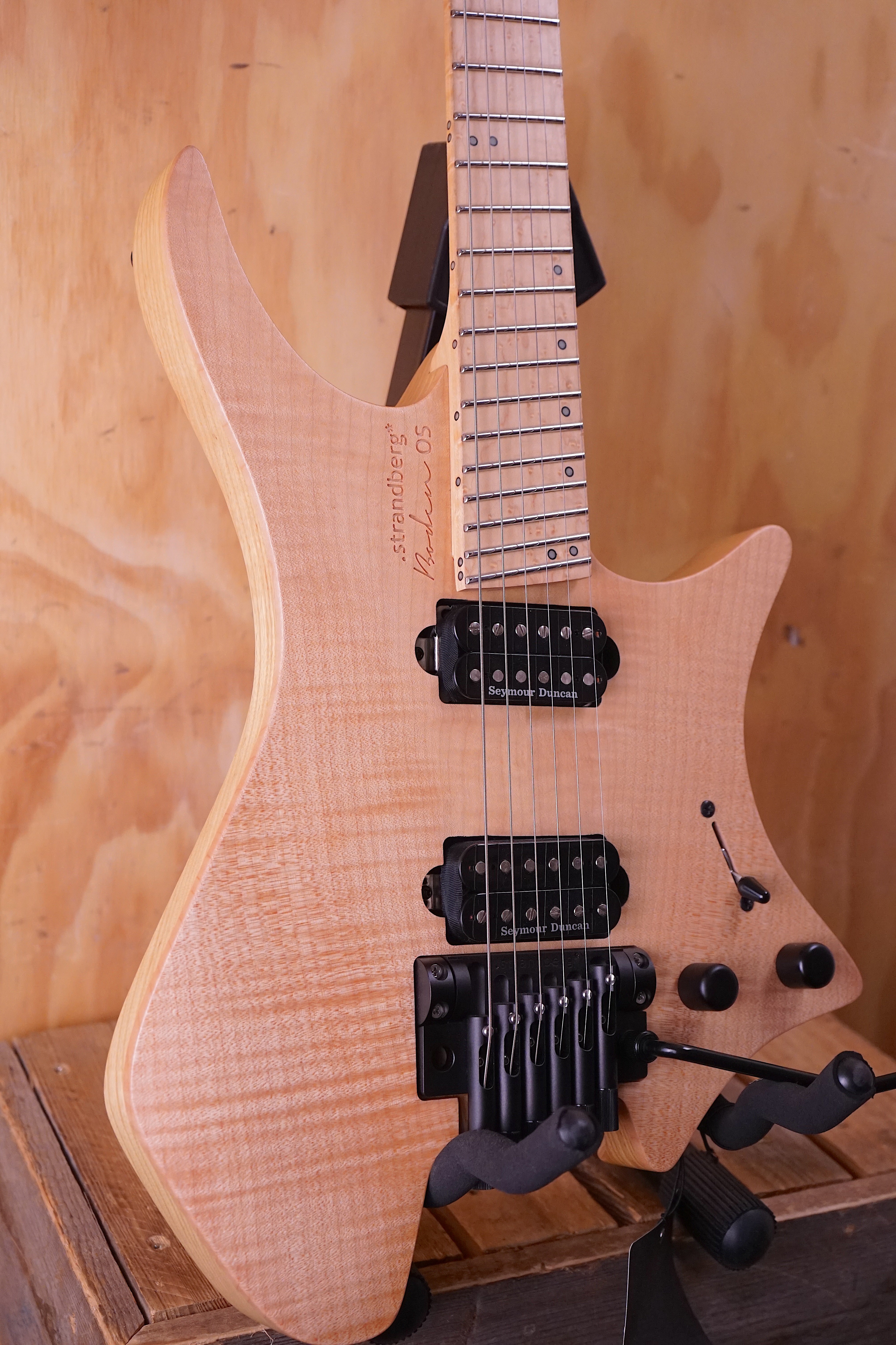 Strandberg Boden OS6 Tremolo in Natural, (Used) - Fair Deal Music