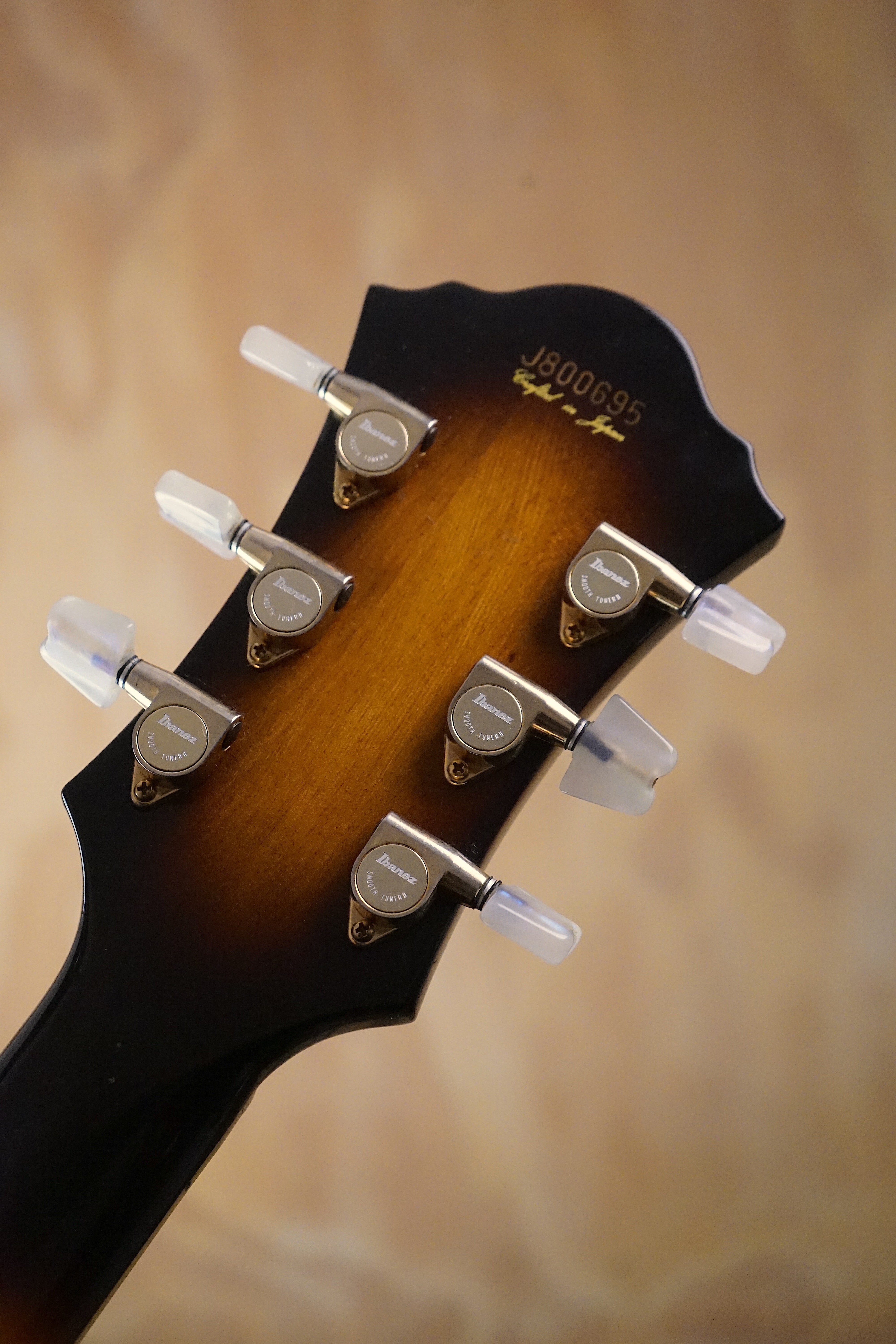 Ibanez JP20 Joe Pass Signature Brown Sunburst, (Used, Comm)