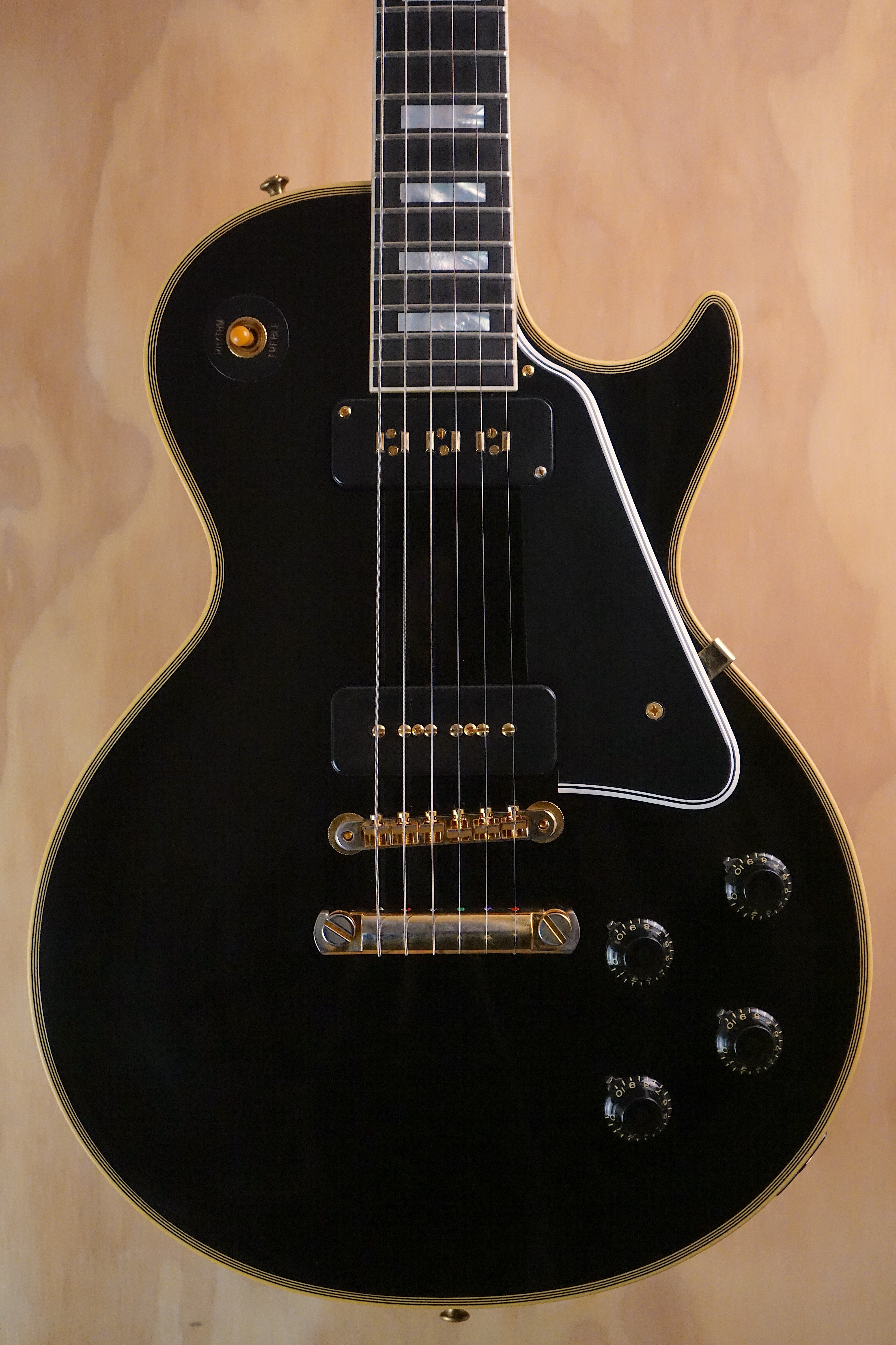 Gibson Custom 1954 Les Paul Custom Reissue VOS Ebony, (Used) - Fair Deal Music