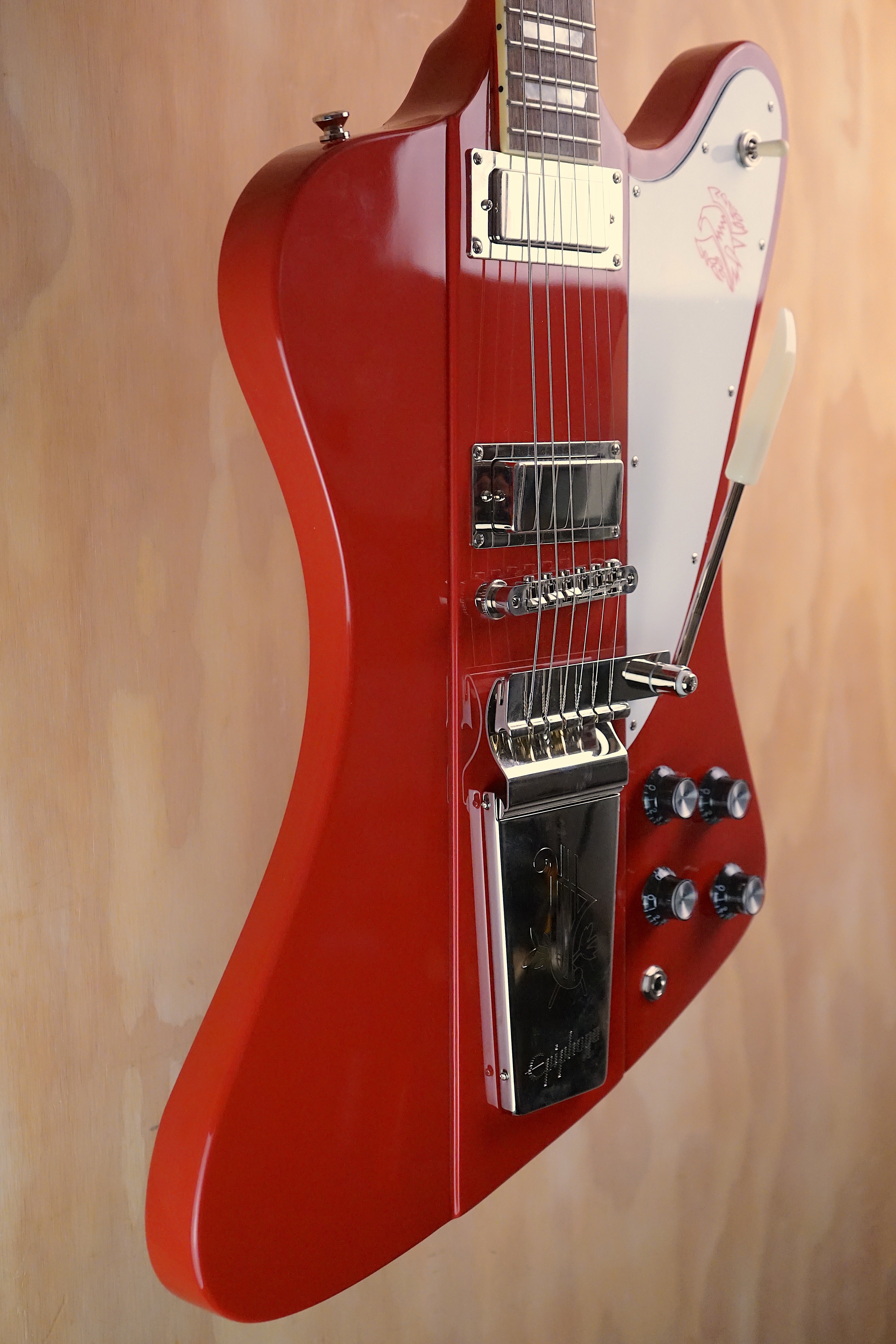 Epiphone Inspired by Gibson Custom 1963 Firebird V Ember Red, (Used)